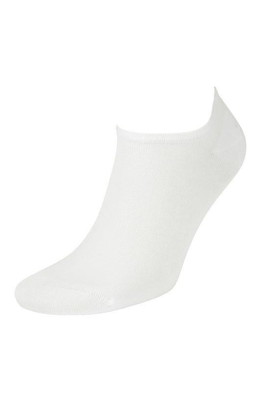 Witte Tencel Sneakersokken – Duurzaam & Ultra-Zacht 2-pack (Lenzing)