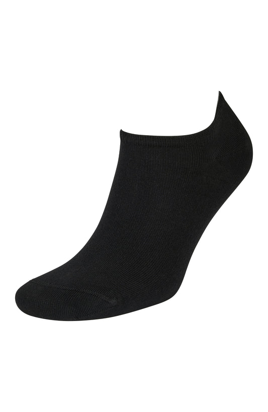 Zwarte Tencel Sneakersokken – Duurzaam & Ultra-Zacht 2-pack (Lenzing)